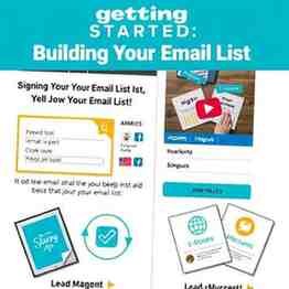 building your email list